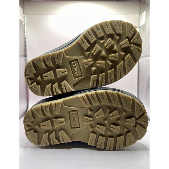 L.L. BEAN Toddler Snow Boots Lined Size 6 Pink & Black Adjustable Closure - Picture 3 of 6